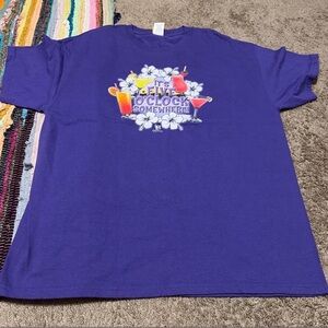 Big Dogs Purple Graphic T-Shirt